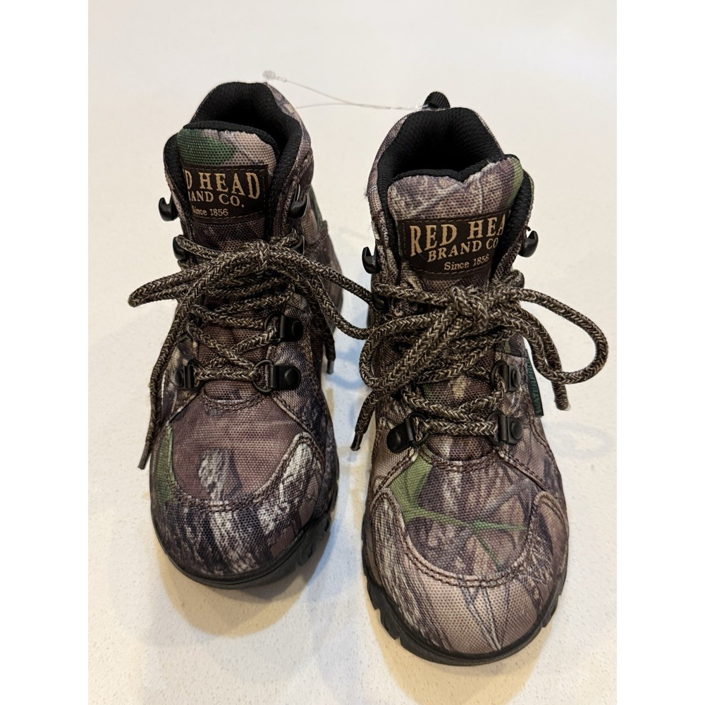 Redhead Cougar‎ II Hunting boot Youth Size 11 Green Brown Camo